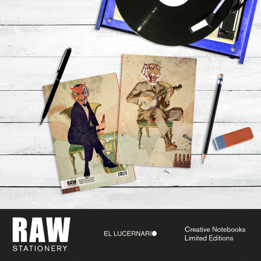 Libreta El Lucernario &laquo;Rock &amp; Roll&raquo; (5 uds.)