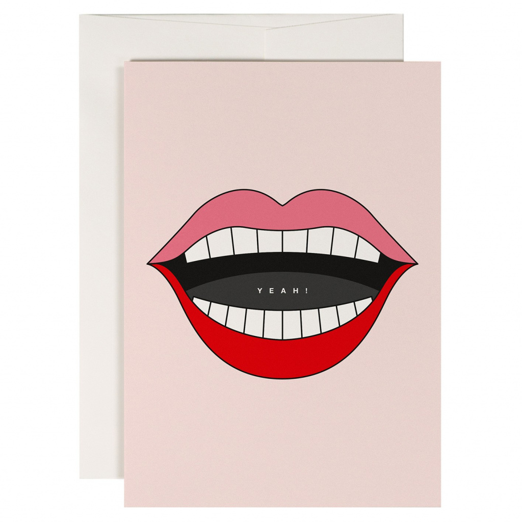 Tarjeta Happy Lips (5 uds)