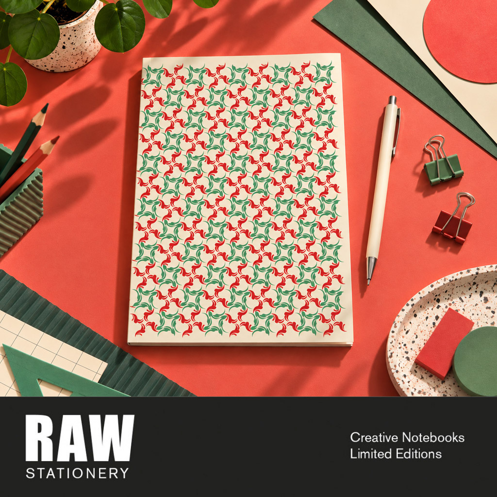 Cuaderno Puzzler «Floral» (5 uds)