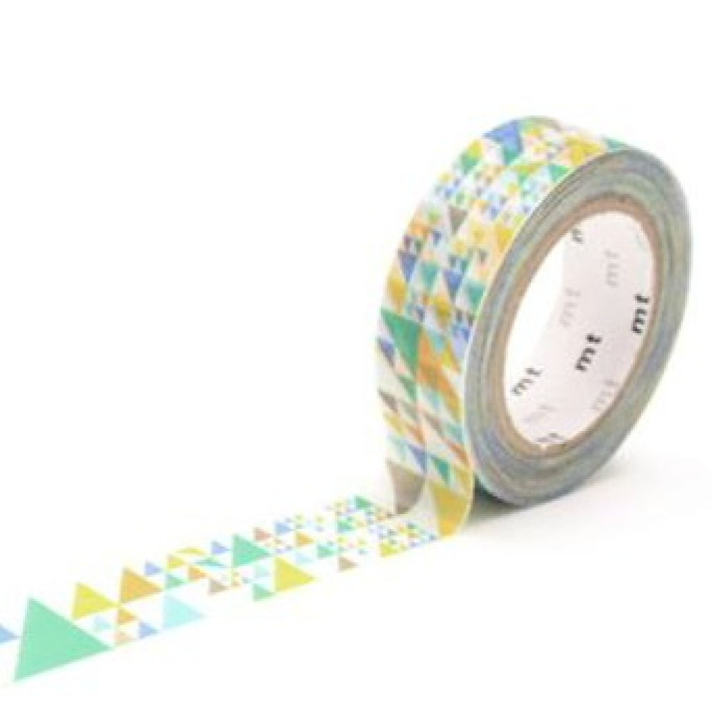 MT Masking Tape Sankaku Blue (4 uds)