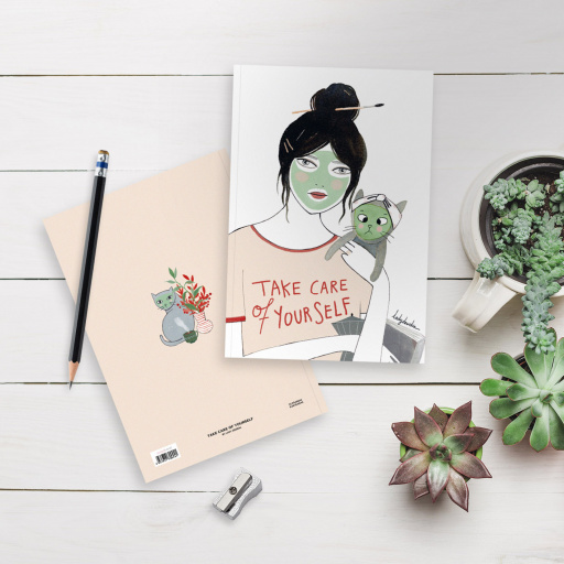 Cuaderno &laquo;Take Care of Yourlsef&raquo;