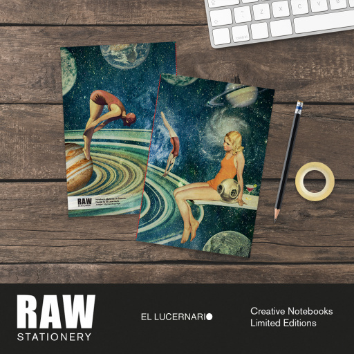 Libreta El Lucernario &laquo;Ba&ntilde;istas de Saturno&raquo; (5 uds.)