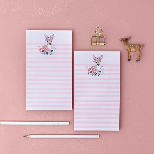 Notepad &quot;Lovely Deer&quot; (5 uds.)