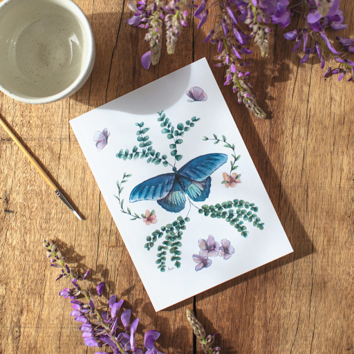 Cuaderno Marialu &laquo;Mariposas&raquo; (5 uds)