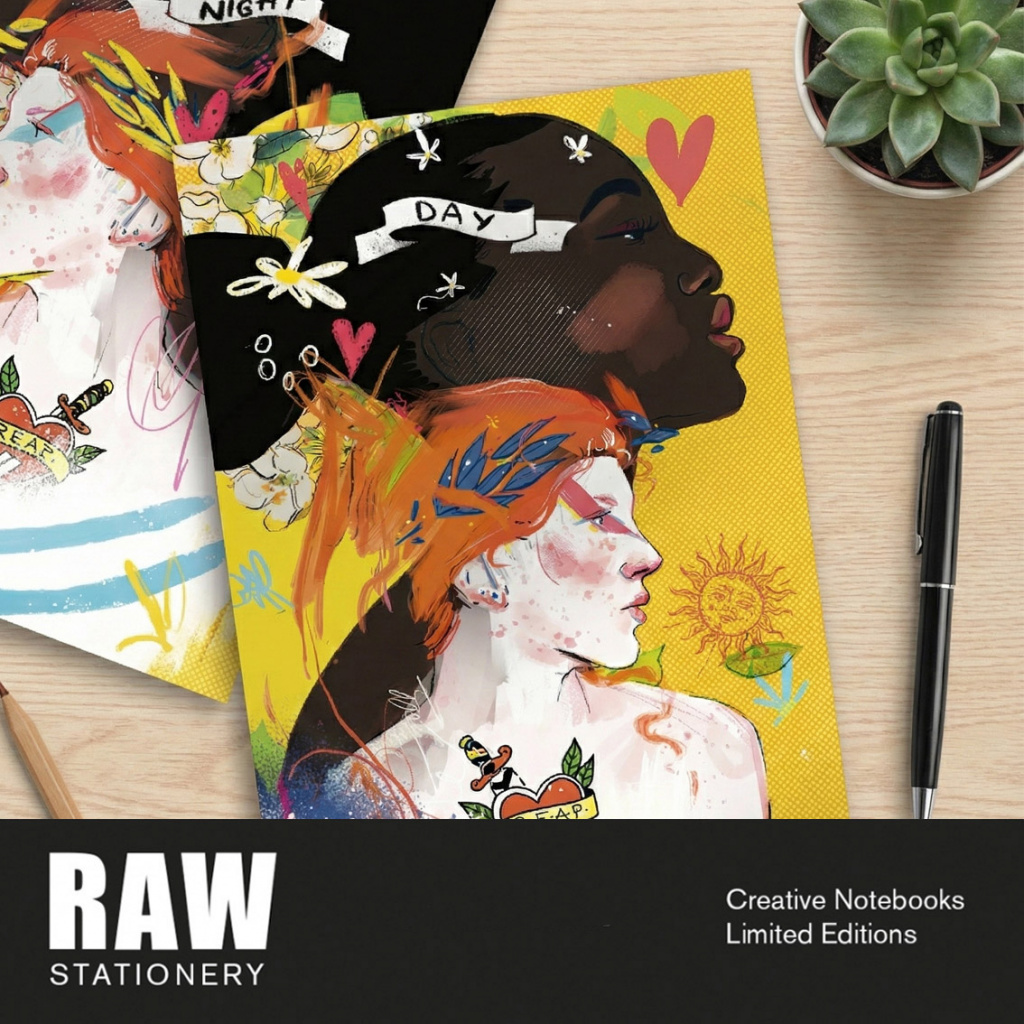 Libreta CharLee Mito &laquo;D&iacute;a y Noche (Abraxas)&raquo; (5 uds.)