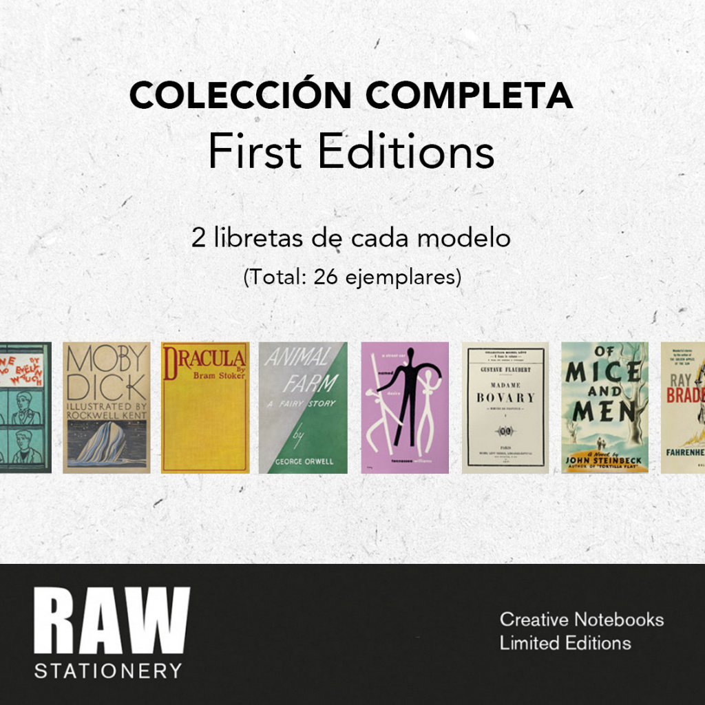 Pack Colecci&oacute;n completa First Editions (2 uds x modelo. Total: 26 uds)